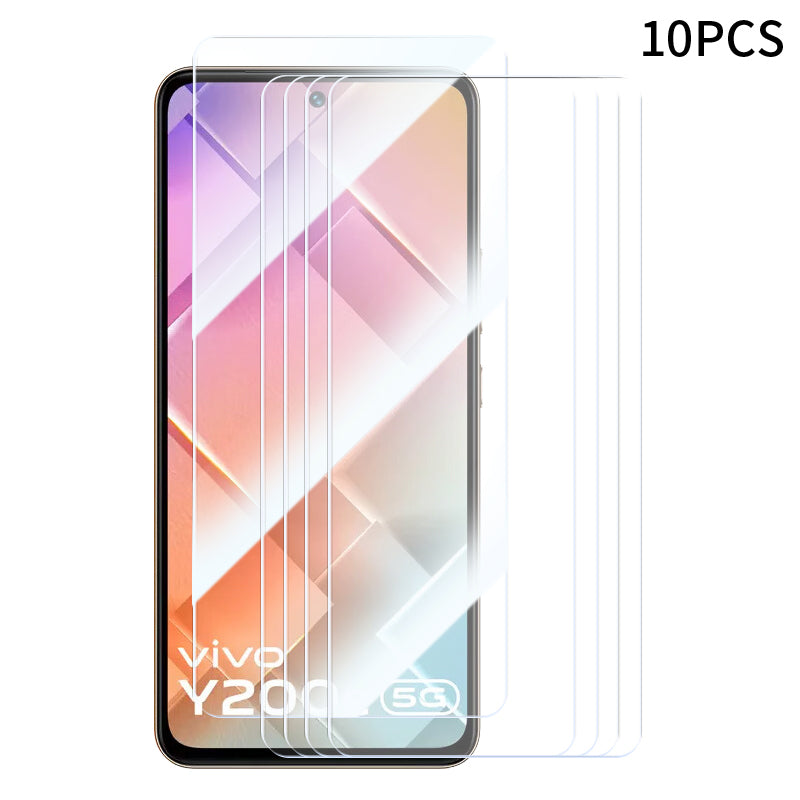 RURIHAI 10Pcs Screen Protector for vivo Y200e 5G 2.5D High Aluminium-silicon Glass Film RURIHAI 10Pcs Screen Protector for vivo Y200e 5G 2.5D High Aluminium-silicon Glass Film